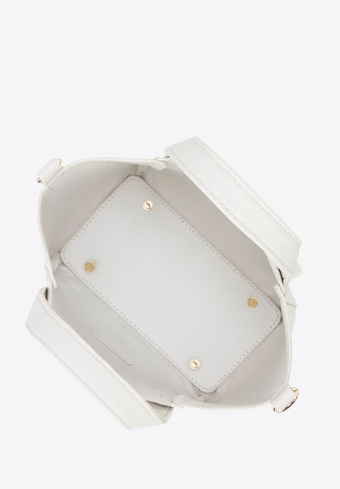 Mini maleta de mujer Wittchen con bolsa extraíble, color blanco roto - Image 5