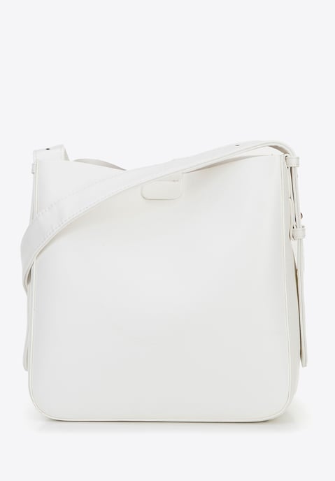 Bolso de mano para mujer Wittchen, piel sintética, color crema - Image 2