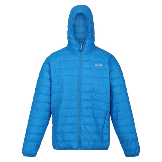 Regatta Mens Hillpack Hooded Lightweight Jacket (Indigo Blue) - Image 1
