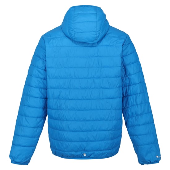 Regatta Mens Hillpack Hooded Lightweight Jacket (Indigo Blue) - Image 2