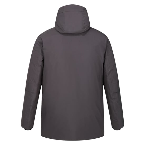 Regatta Mens Yewbank II Parka (Ash/Danger Red) - Image 2