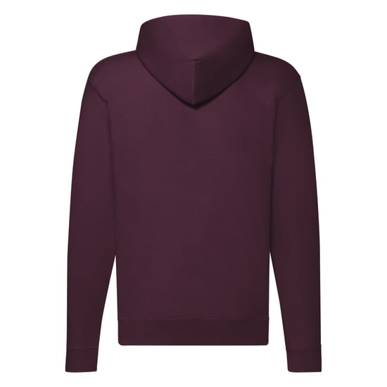 Fruit of the Loom Unisex Adult Classic Hooded Jacket (Burgundy) - Image 2