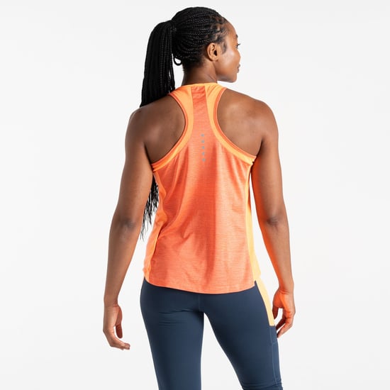 Dare 2B Womens/Ladies Gravitate Vest Top (Live Wire/Satsuma) - Image 2