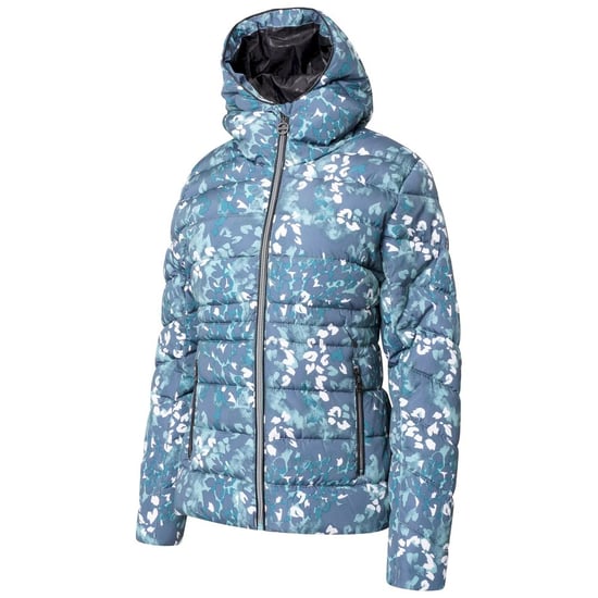 Dare 2B Womens/Ladies Reputable II Animal Print Puffer Jacket (Canton Green) - Image 3