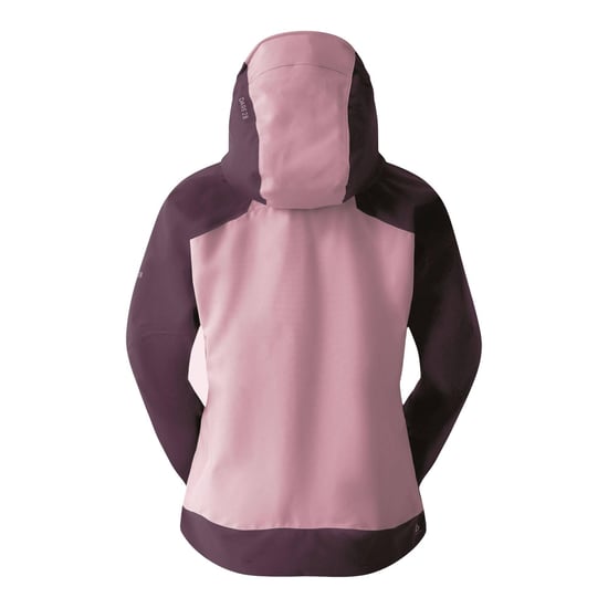 Dare 2B Womens/Ladies Torrek II Colour Block Waterproof Jacket (Deep Plum/Lilas) - Image 2