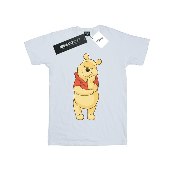 Disney Mens Winnie The Pooh Cute T-Shirt (White) - Image 1