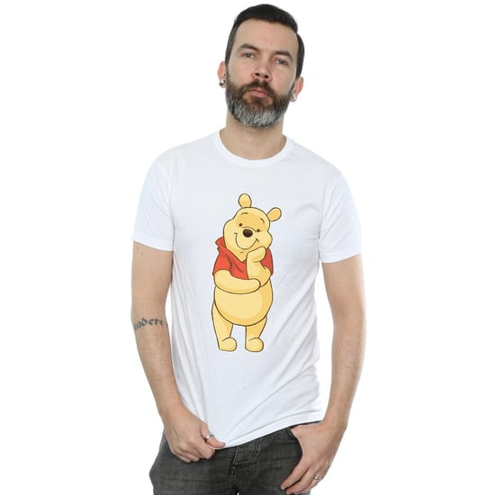 Disney Mens Winnie The Pooh Cute T-Shirt (White) - Image 2