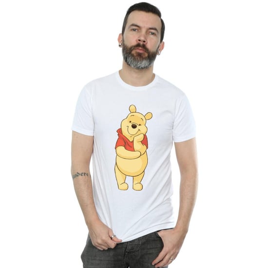 Disney Mens Winnie The Pooh Cute T-Shirt (White) - Image 3