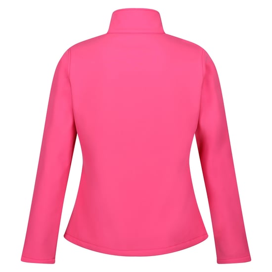 Regatta Womens/Ladies Connie V Softshell Walking Jacket (Flamingo Pink/Satsuma) - Image 2
