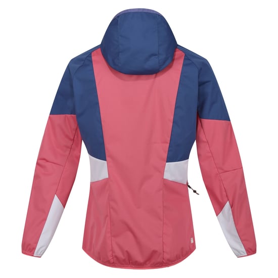 Regatta Womens/Ladies Tarvos V Lightweight Soft Shell Jacket (Fruit Dove/Dusty Denim) - Image 2