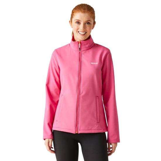 Regatta Womens/Ladies Connie V Softshell Walking Jacket (Flamingo Pink/Satsuma) - Image 4