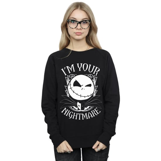 Disney Womens/Ladies Nightmare Before Christmas Nightmare Sweatshirt (Black) - Image 3