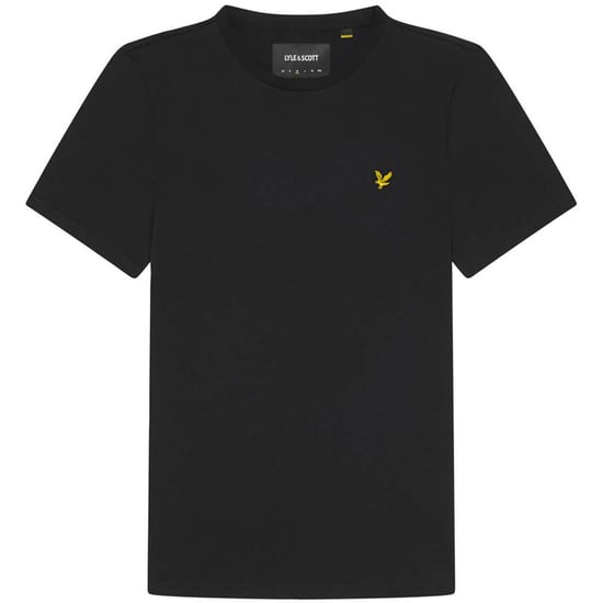 Camiseta negra azabache con logo en el pecho de Lyle & Scott - Image 3