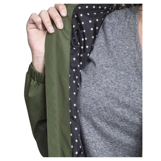Trespass Womens/Ladies Waterproof Shell Jacket (Spruce Green) - Image 3