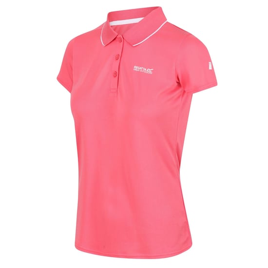 Regatta Womens/Ladies Maverick V Polo Shirt (Tropical Pink) - Image 3