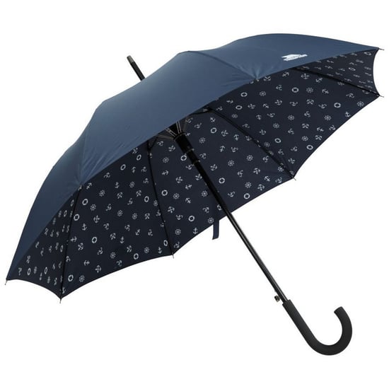 Trespass Rainstorm Folding Umbrella (Dark Navy) - Image 2