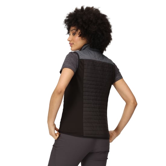 Regatta Womens/Ladies Trutton Baffled Gilet (Seal Grey/Black) - Image 4