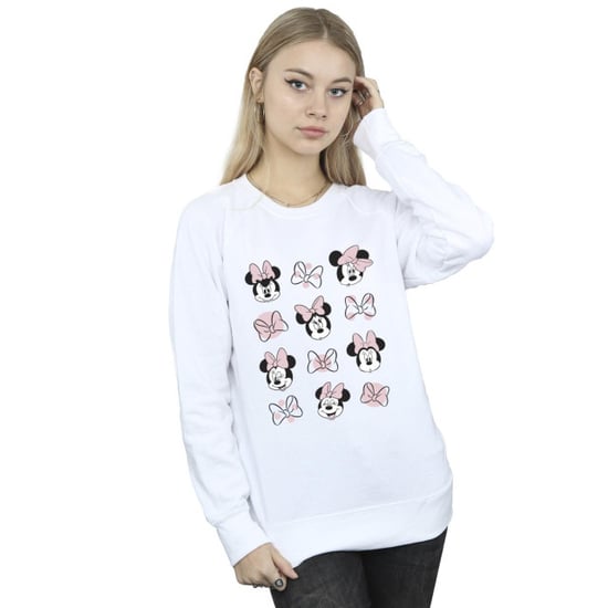 Disney Womens/Ladies Minnie Mouse Multiple Sweatshirt (White) - Image 3