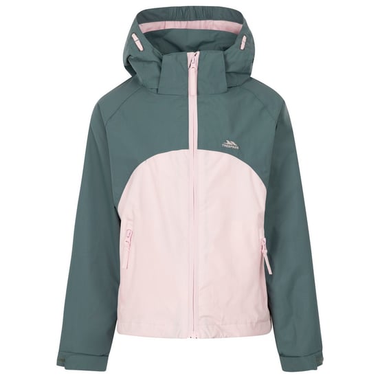 Trespass Girls Capture TP50 Waterproof Jacket (Spruce Green) - Image 1