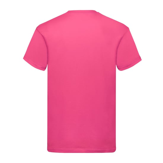 Fruit of the Loom Unisex Adult Original Cotton T-Shirt (Fuchsia) - Image 2