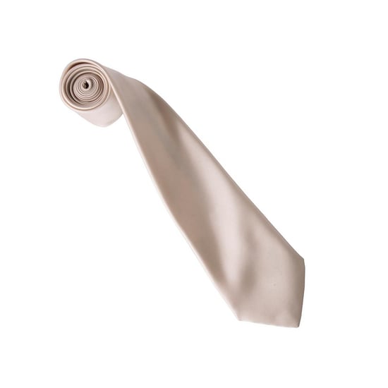 Premier Colours Collection Satin Tie (Natural) - Image 2