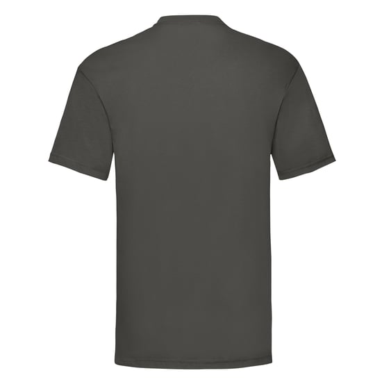 Fruit of the Loom Unisex Adult Valueweight T-Shirt (Light Graphite Solid) - Image 2