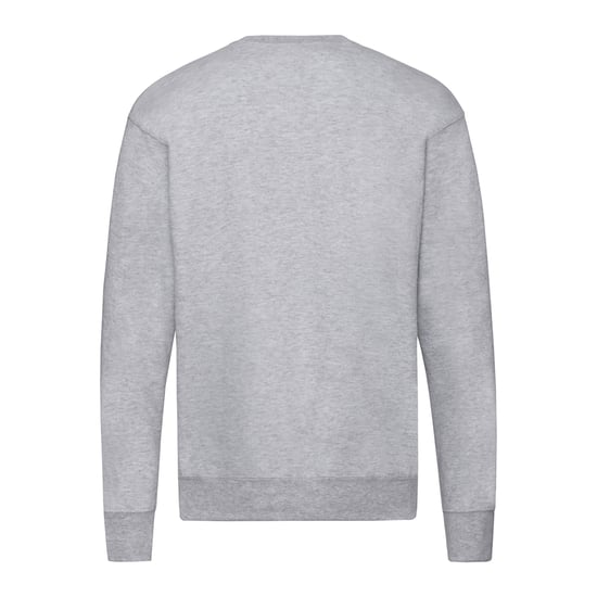 Fruit of the Loom Unisex Adult Lightweight Set-in Sweatshirt (Heather Grey) - Image 2