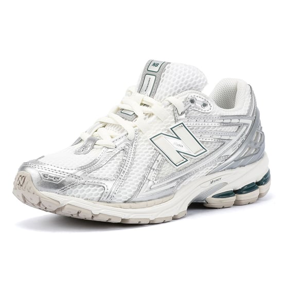 New Balance 1906 White/Silver Trainers - Image 3