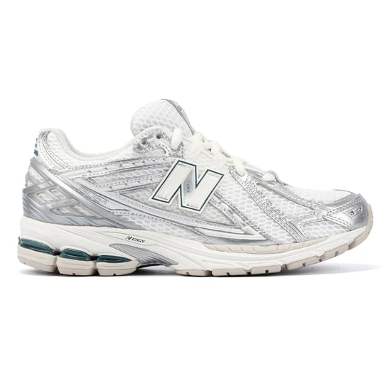 New Balance 1906 White/Silver Trainers - Image 5