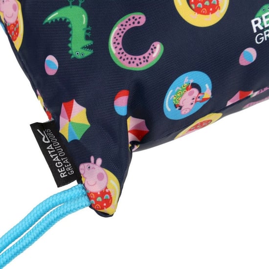 Regatta Childrens/Kids Peppa Pig Drawstring Bag (Navy) - Image 3