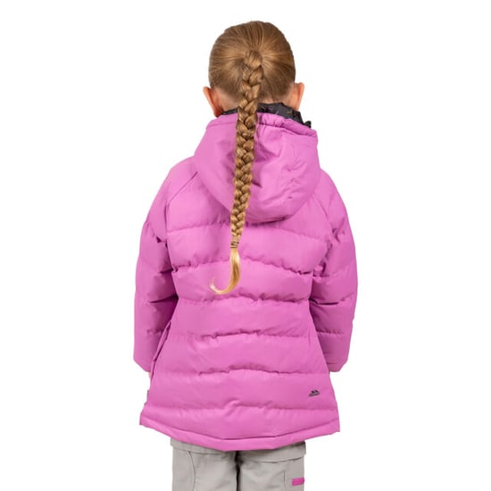 Trespass Childrens Girls Amira Casual Jacket (Deep Pink) - Image 4