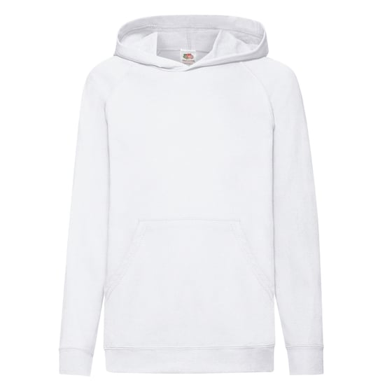Fruit of the Loom Childrens/Kids Lightweight Hoodie (White) - Image 1