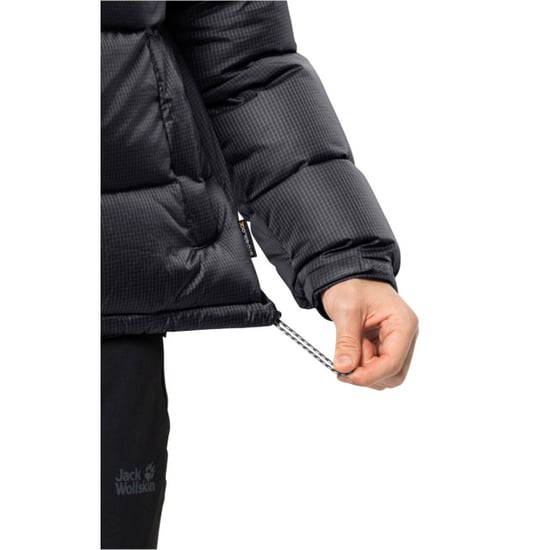 Jack Wolfskin Chaqueta invierno DNA Tundra XT Chaqueta de pluma Negro - Image 3