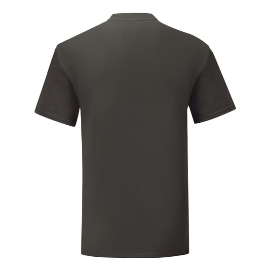 Fruit of the Loom Unisex Adult Iconic T-Shirt (Light Graphite) - Image 2