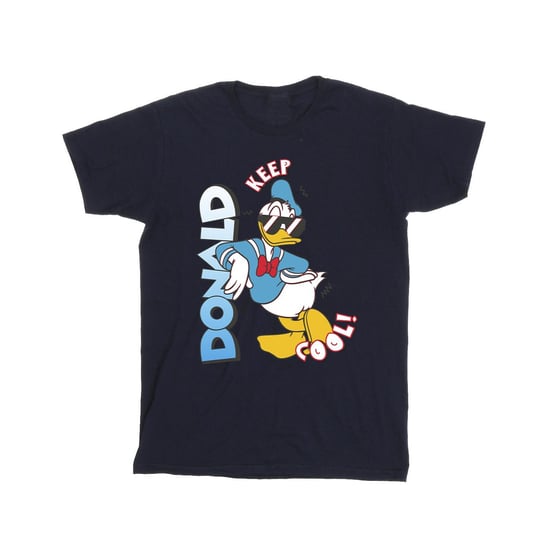 Disney Mens Donald Duck Cool T-Shirt (Navy Blue) - Image 1