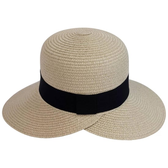 Trespass Womens/Ladies Payne Paper Sun Hat (Natural) - Image 2