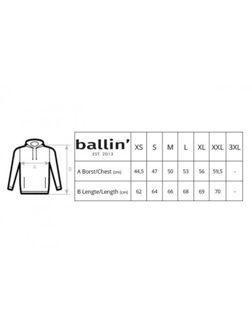 Ballin Est. 2013 Sudaderas con capucha Panther Block Hoodie Blanco - Image 3