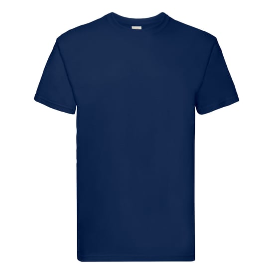 Fruit of the Loom Unisex Adult Super Premium T-Shirt (Navy) - Image 1