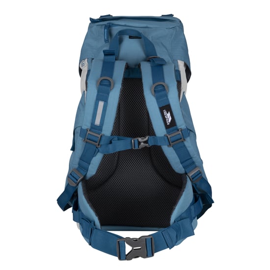 Trespass Trek 33 Rucksack/Backpack (33 Litres) (Storm Blue/Soft Stone) - Image 2