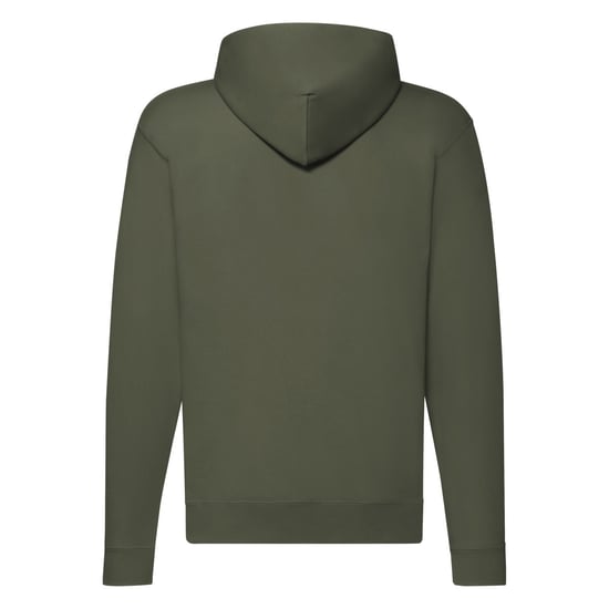 Fruit of the Loom Unisex Adult Classic Hooded Jacket (Classic Olive) - Image 2