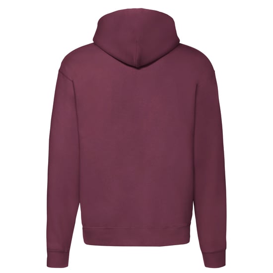 Fruit of the Loom Unisex Adult Premium Hooded Jacket (Burgundy) - Image 2