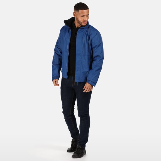 Regatta Dover Waterproof Windproof Jacket (Thermo-Guard Insulation) (Royal/Dark Navy) - Image 4