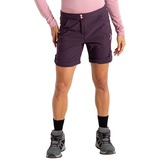 Dare 2B Womens/Ladies Melodic III Shorts (Deep Plum) - Image 4