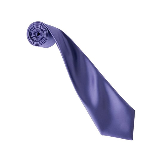 Premier Colours Collection Satin Tie (Purple) - Image 2