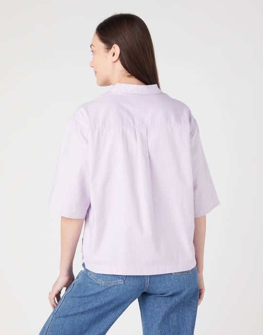 GB - Wrangler - BLOUSE PASTEL VIOLET - Image 3