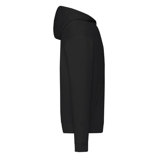Fruit of the Loom Unisex Adult Classic Hooded Jacket (Black) - Image 3