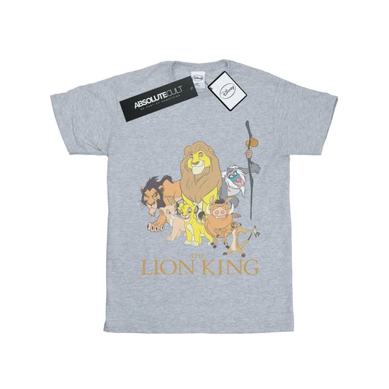 Disney Mens The Lion King Group T-Shirt (Sports Grey) - Image 1