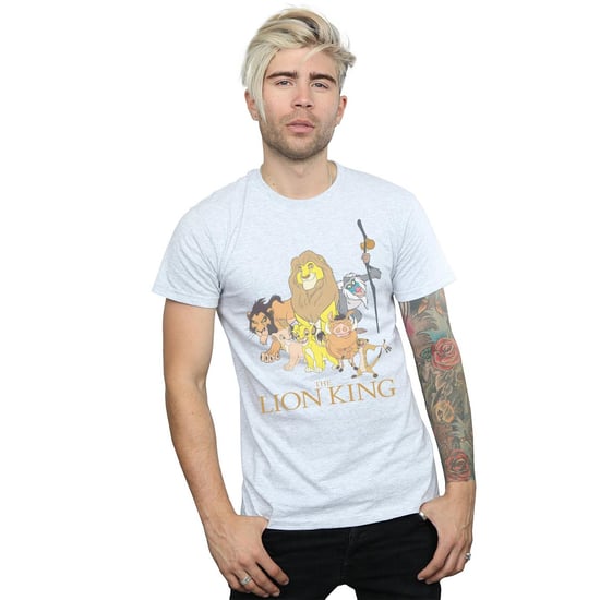 Disney Mens The Lion King Group T-Shirt (Sports Grey) - Image 2