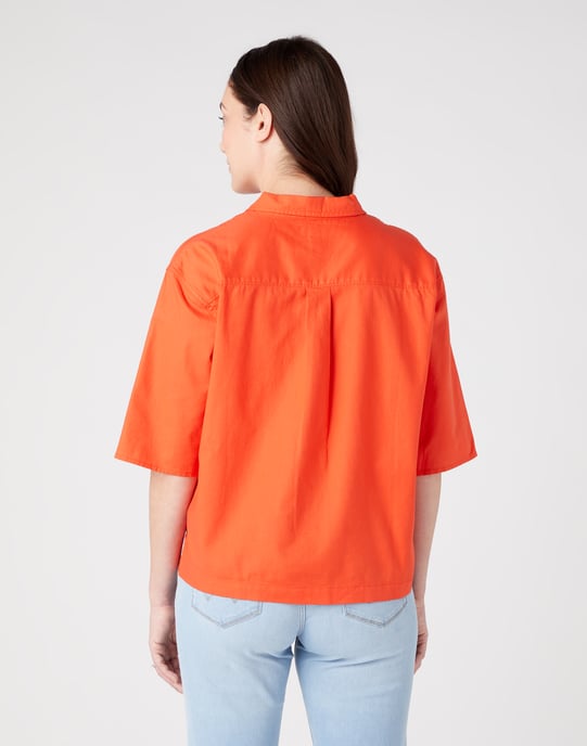 GB - Wrangler - BLOUSE ORANGE - Image 2