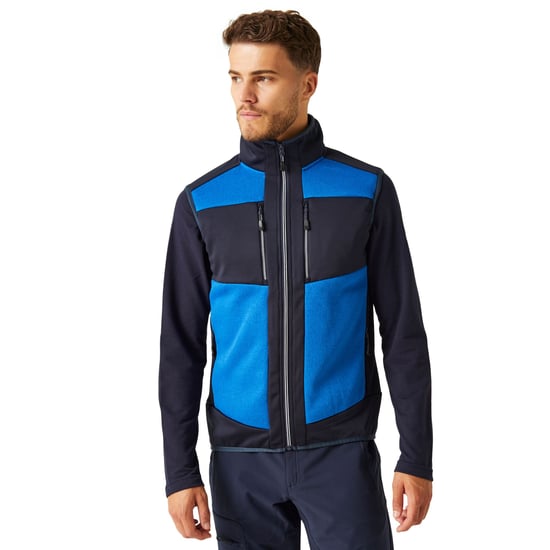 Regatta Mens E-Volve Stretch Body Warmer (Strong Blue/Navy) - Image 3
